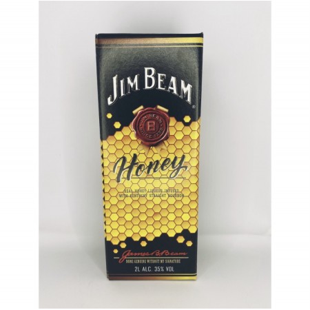 Виски Жим Бим Мёд 2 литра(Жим beam honey 2l) тетрапак